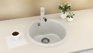 Кухонная мойка Ulgran Classic U-102-341 ультра-белый